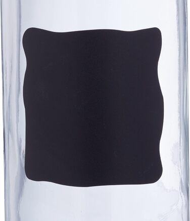 Relaxdays Vorratsgläser, 3er Set, 600-1200 ml, Bügelverschluss, transparent