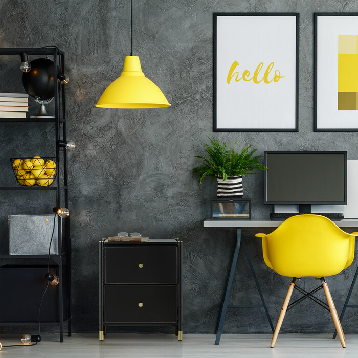 Relaxdays Beistellschrank mit 2 Schubladen
