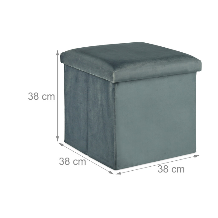 Relaxdays Sitzhocker mit Stauraum