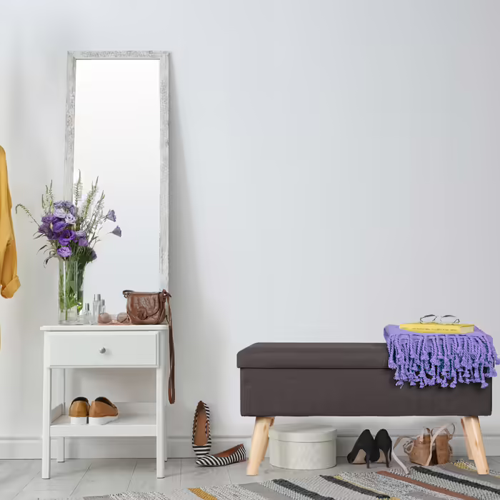 Relaxdays Sitzbank mit Stauraum