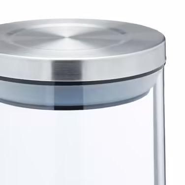 Relaxdays Vorratsgläser 4er Set je 1000 ml